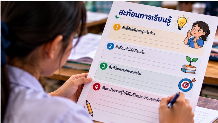 ตัวอย่างใบงานและกิจกรรมที่ออกแบบด้วย ChatGPT