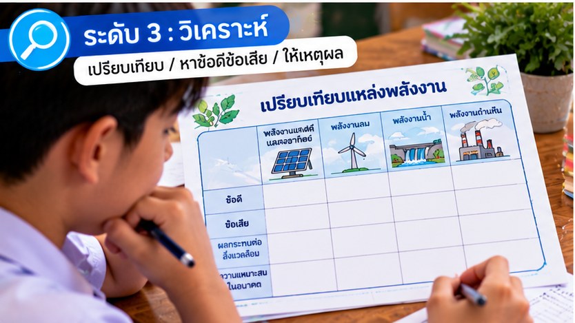 ตัวอย่างใบงานและกิจกรรมที่ออกแบบด้วย ChatGPT