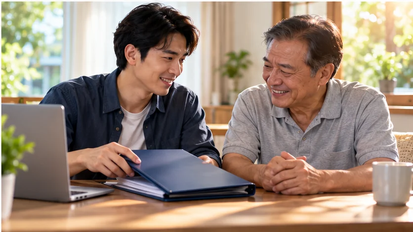 ผู้กู้และครอบครัววางแผนจัดการหนี้ร่วมกัน